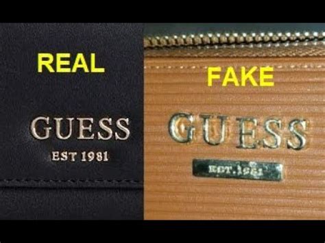 guess bag fake|authentic guess wallet.